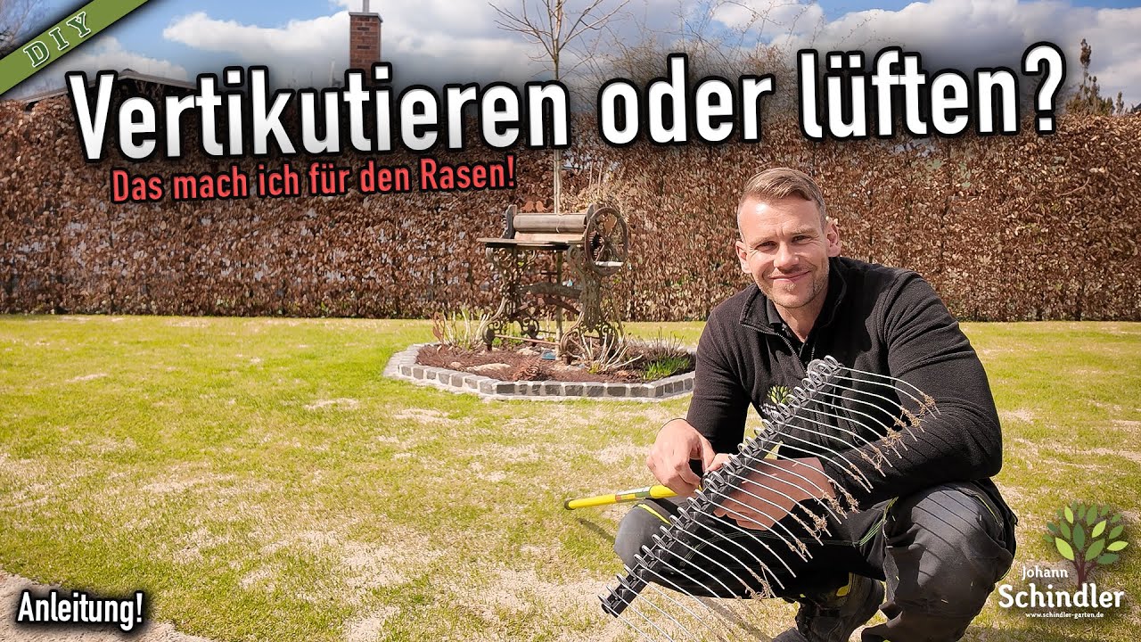 Rasenpflege mit hoher Wirkung und dazu g&uuml;nstig! Das solltet ihr auch regelm&auml;&szlig;ig machen! [Anleitung]