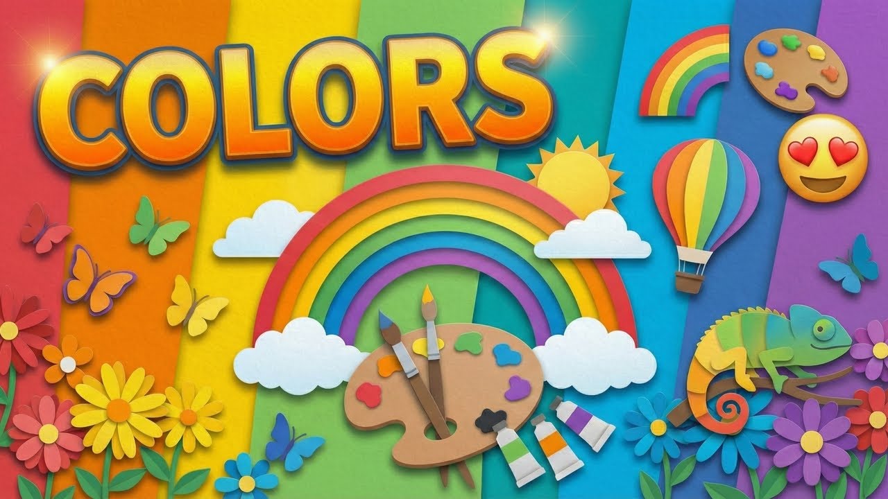 🎨 The Amazing Journey of Color | Cool Facts for Kids