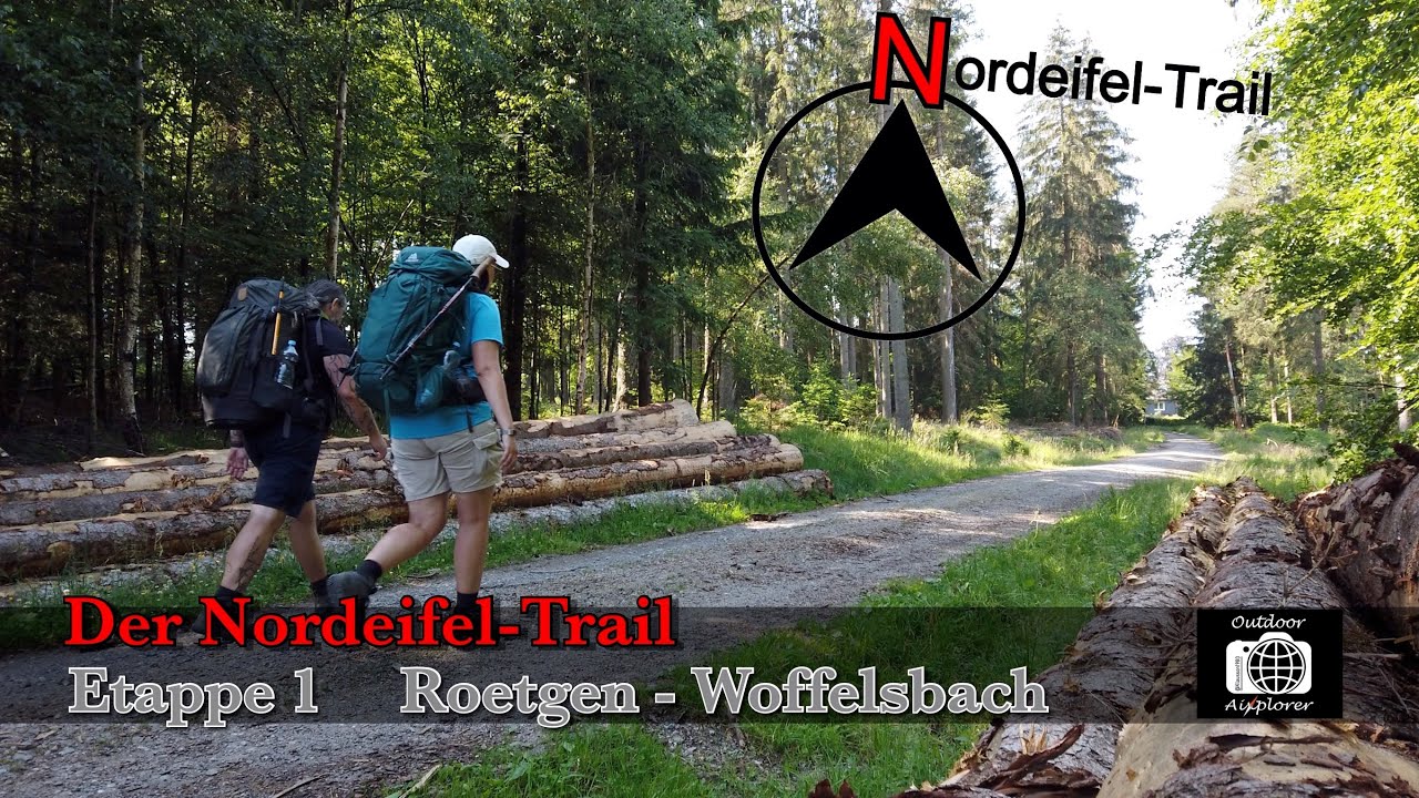 HIKING - Der Nordeifel-Trail.  Etappe 1 Roetgen - Woffelsbach