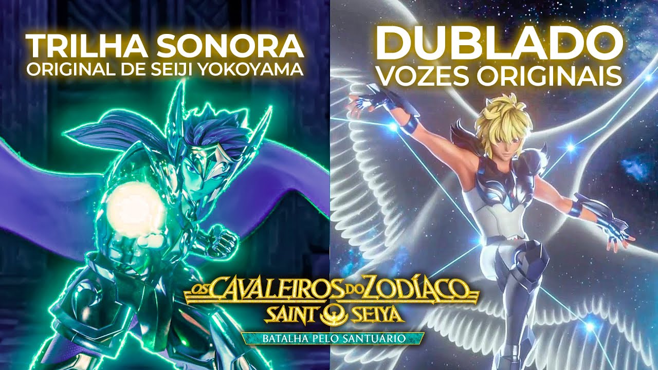 Hyoga VS Camus (DUBLADO) Os Cavaleiros do Zodíaco: Batalha do Santuário [Trilha Sonora Clássica]