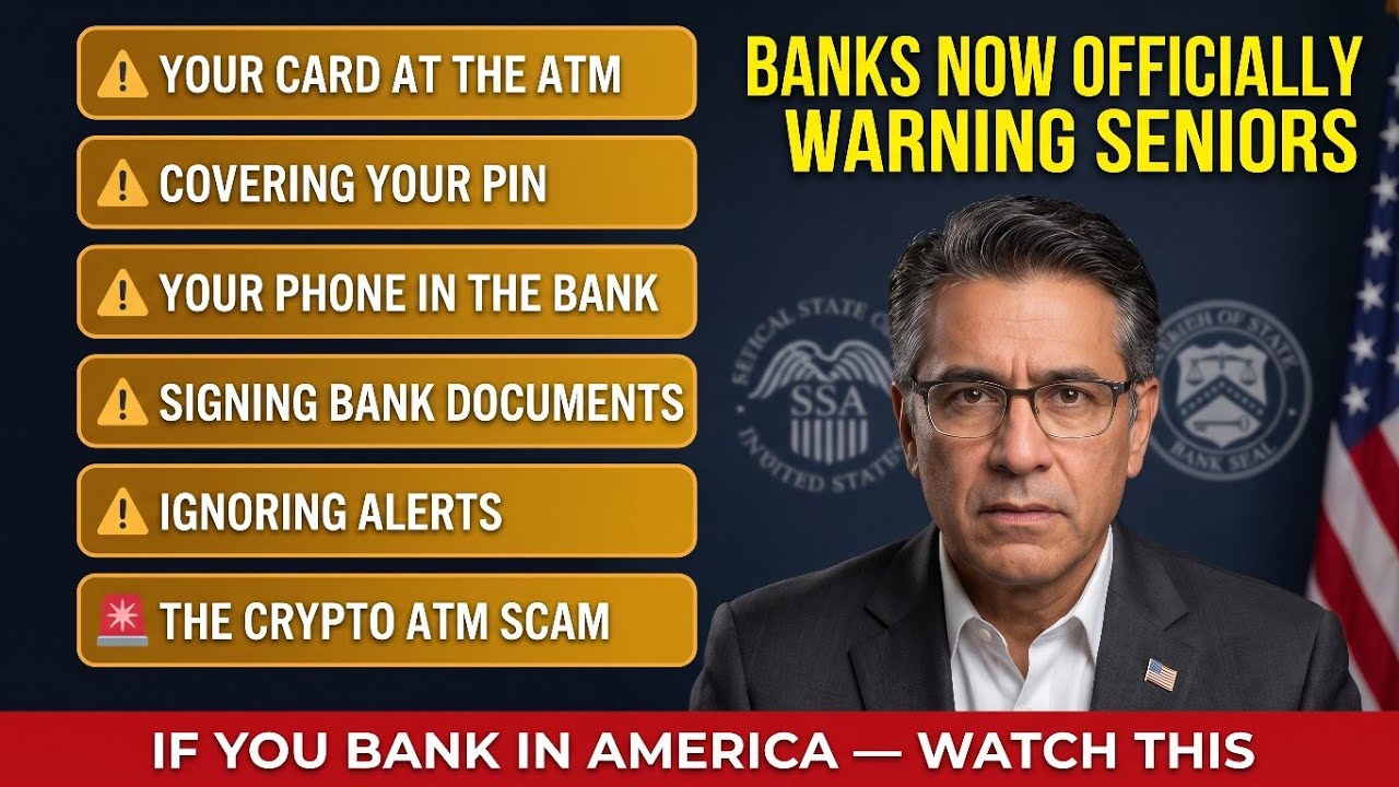 6 Things Banks Are Officially Warning Seniors to Stop Doing in 2026 (Before It's Too Late)