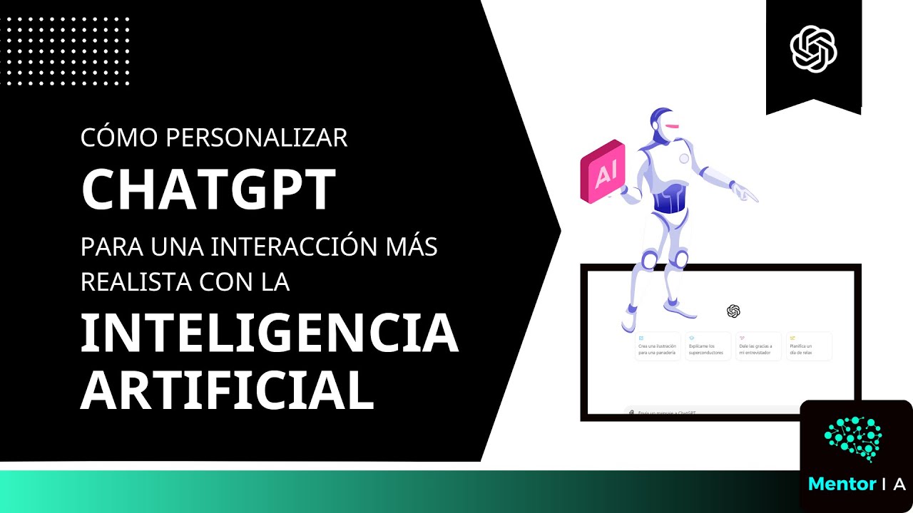 Cómo personalizar ChatGPT para una interacción más realista con la IA