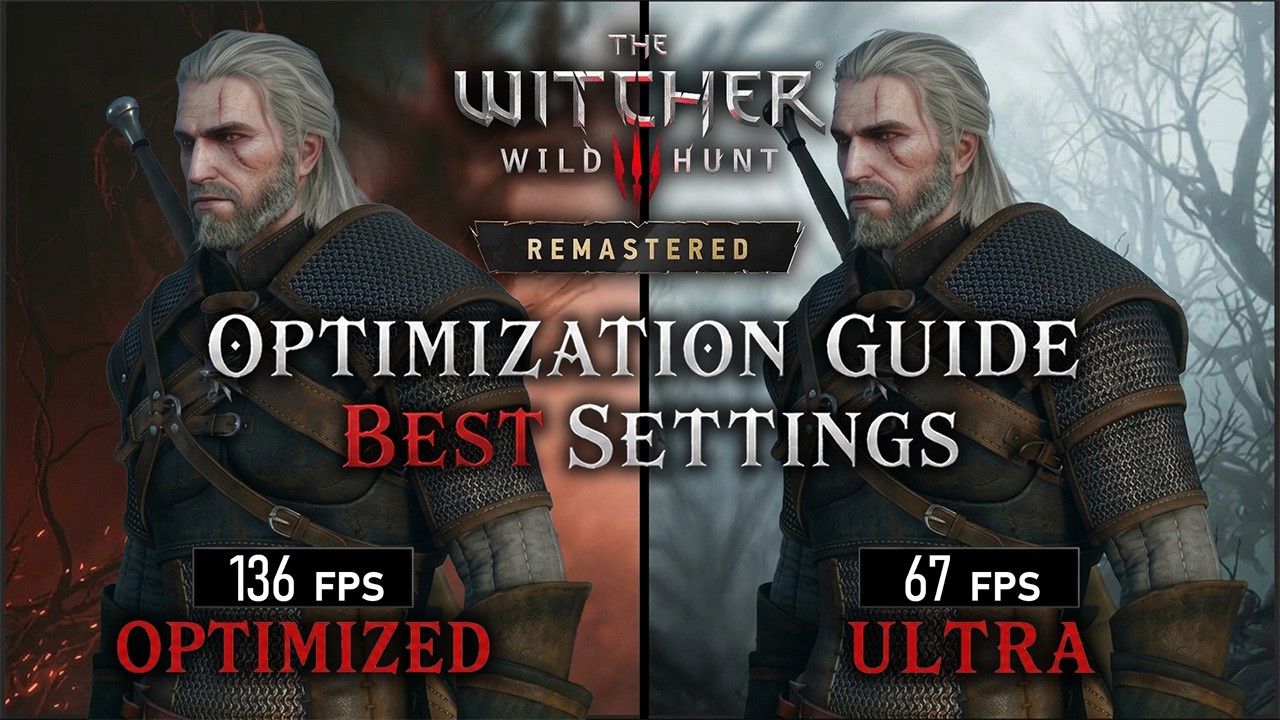 The Witcher 3 Remastered &mdash; Гайд по оптимизации &mdash; Лучшие настройки &mdash; Низкие vs RT vs Path Tracing