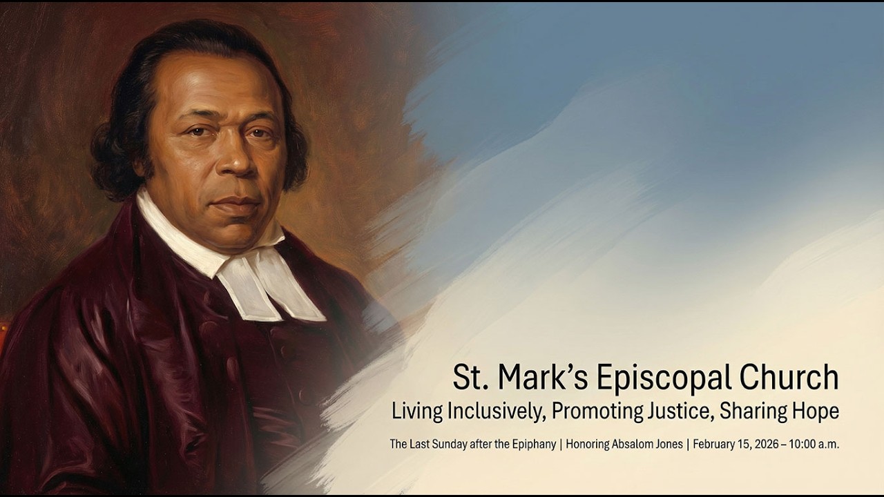 2/15/26, Welcome to St. Mark’s Episcopal Church – Charleston, SC