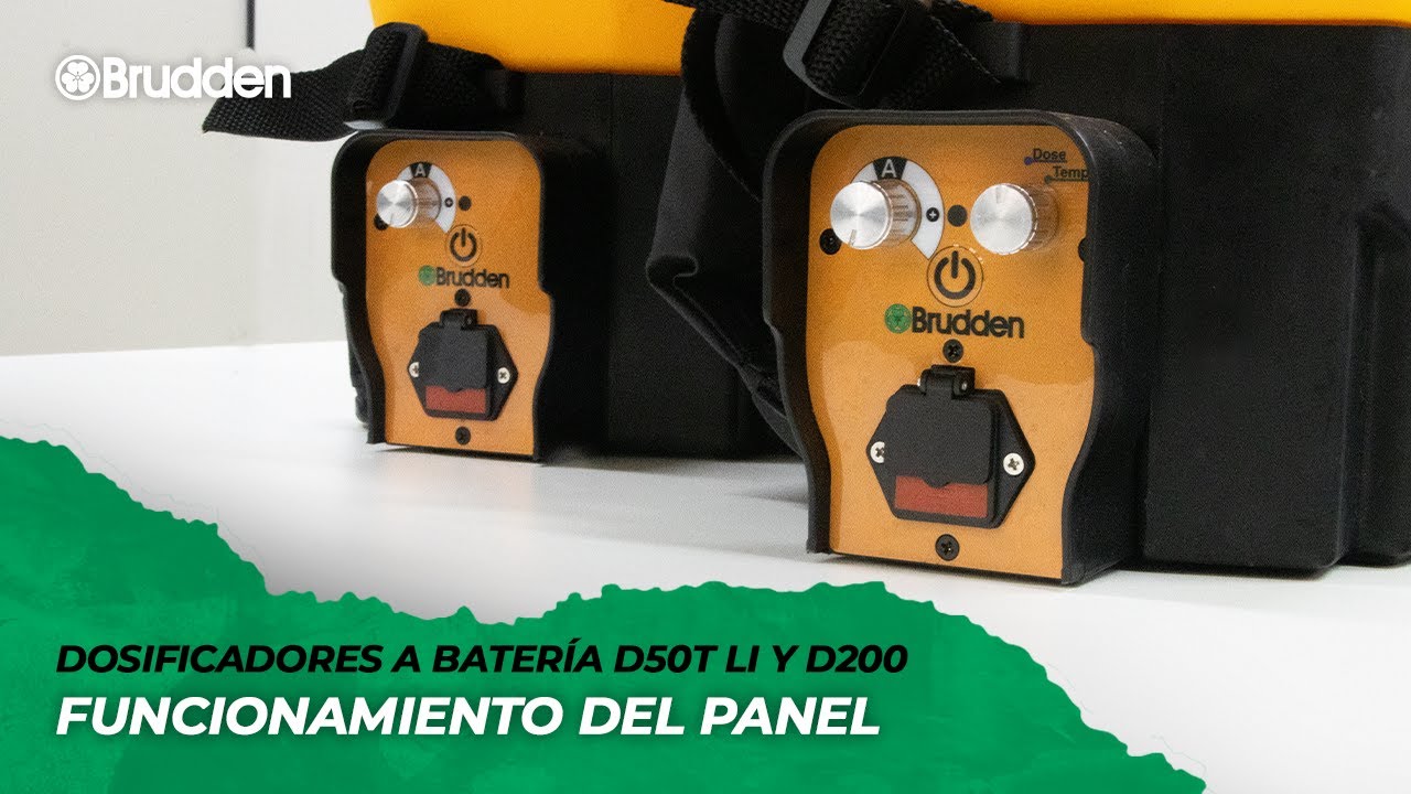 Cómo utilizar su equipo | Dosificadores a Batería D50T Li y D200 Li