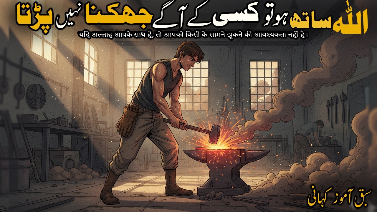Allah saath ho to kisi ke aage jhukna nahi parta | urdu moral story | moral islamic story | IW STORY