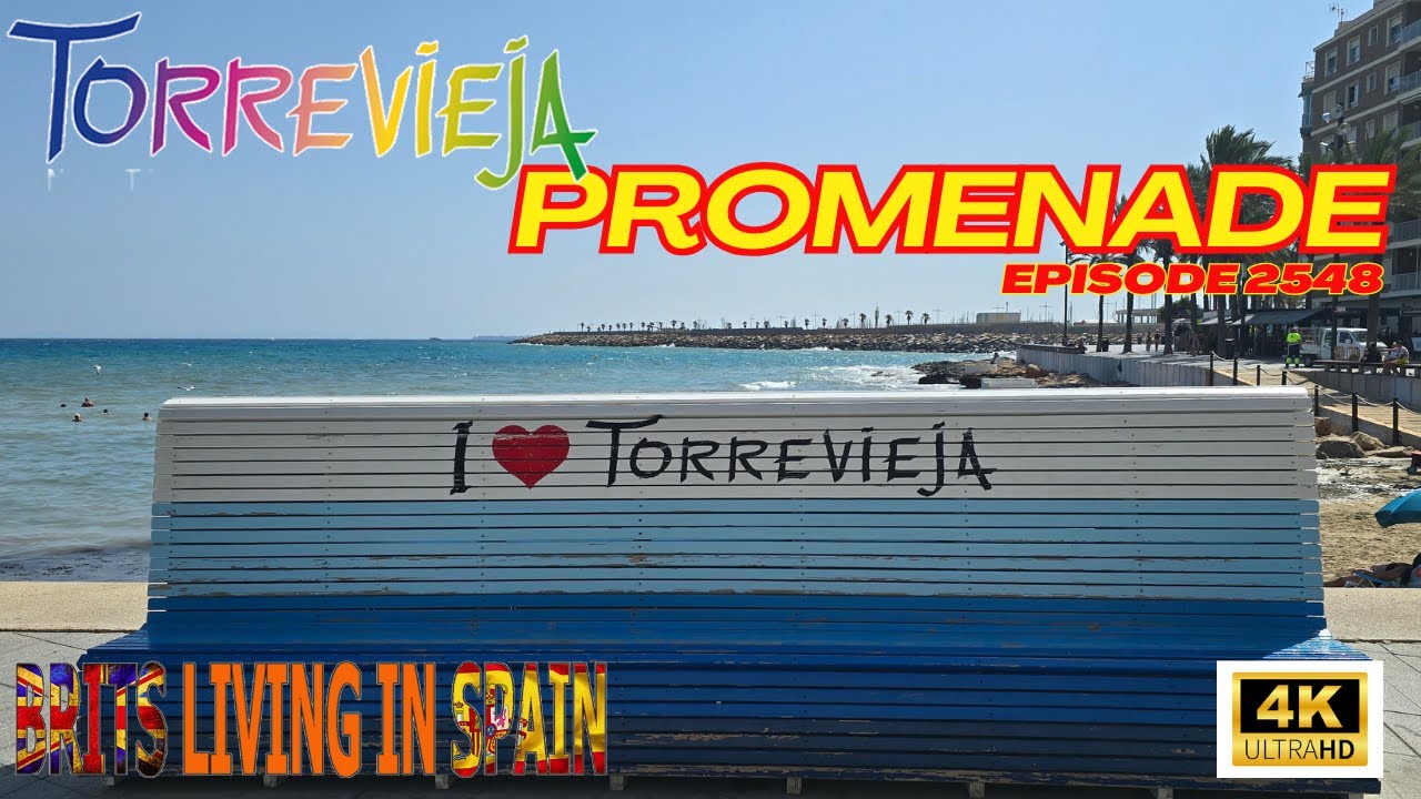 Discover TORREVIEJA 🇪🇸 | How quiet is Torrevieja?! Torrevieja beach front and Torrevieja Promenade