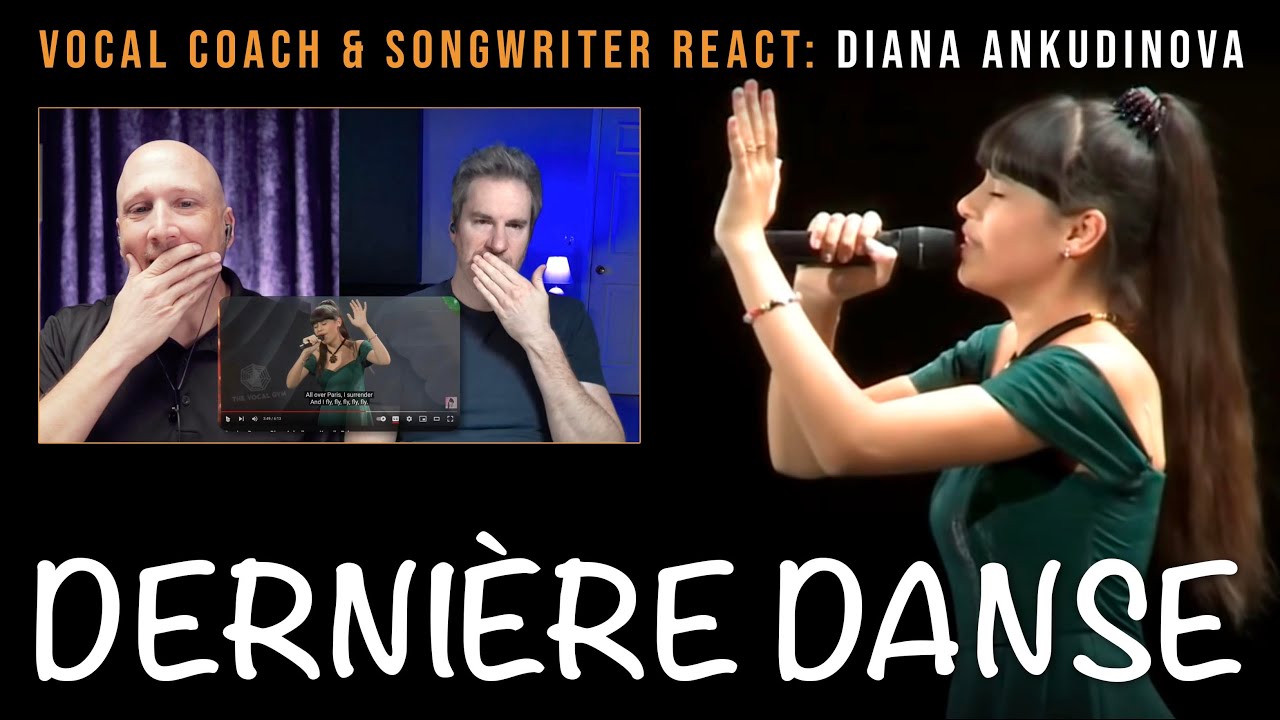 Vocal Coach & Songwriter First Time Reaction to Dernière danse - Diana Ankudinova #dianaankudinova