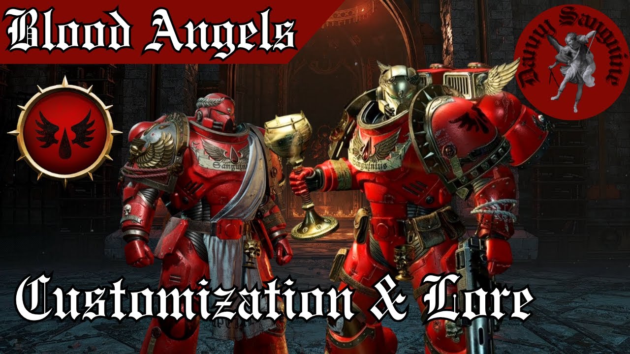 Blood Angels Space Marine 2 - Customization & Lore - Tactical & Assault
