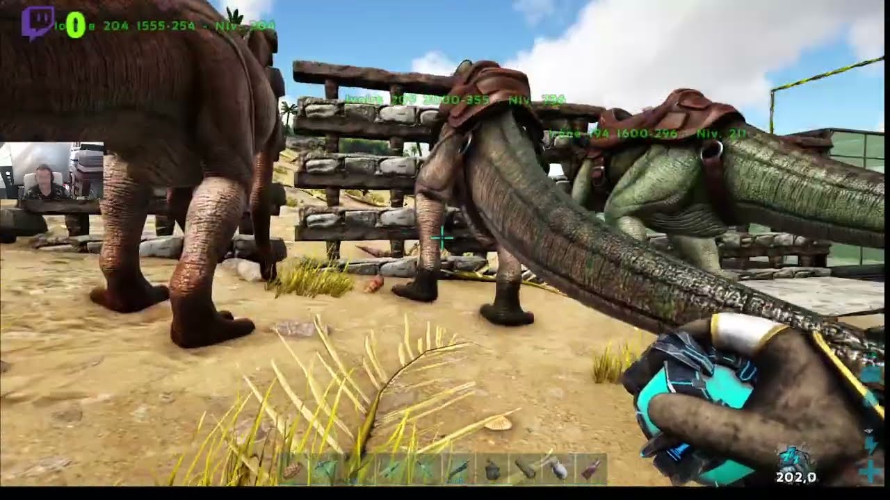 #2048 Ark Island Préparation d'Iguanodons 28 04 23 FR