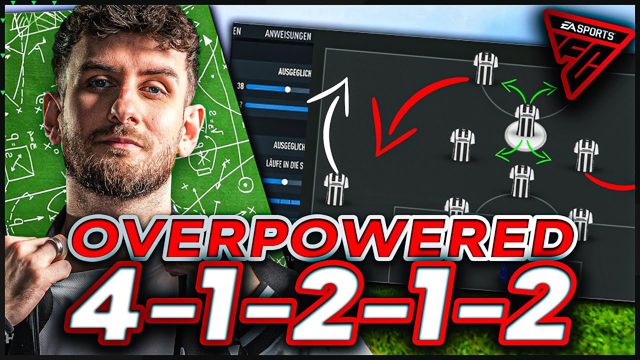 OVERPOWERED 4-1-2-1-2 FORMATION & TAKTIKEN | DIE CHAOS TAKTIK | FC 24 ULTIMATE TEAM