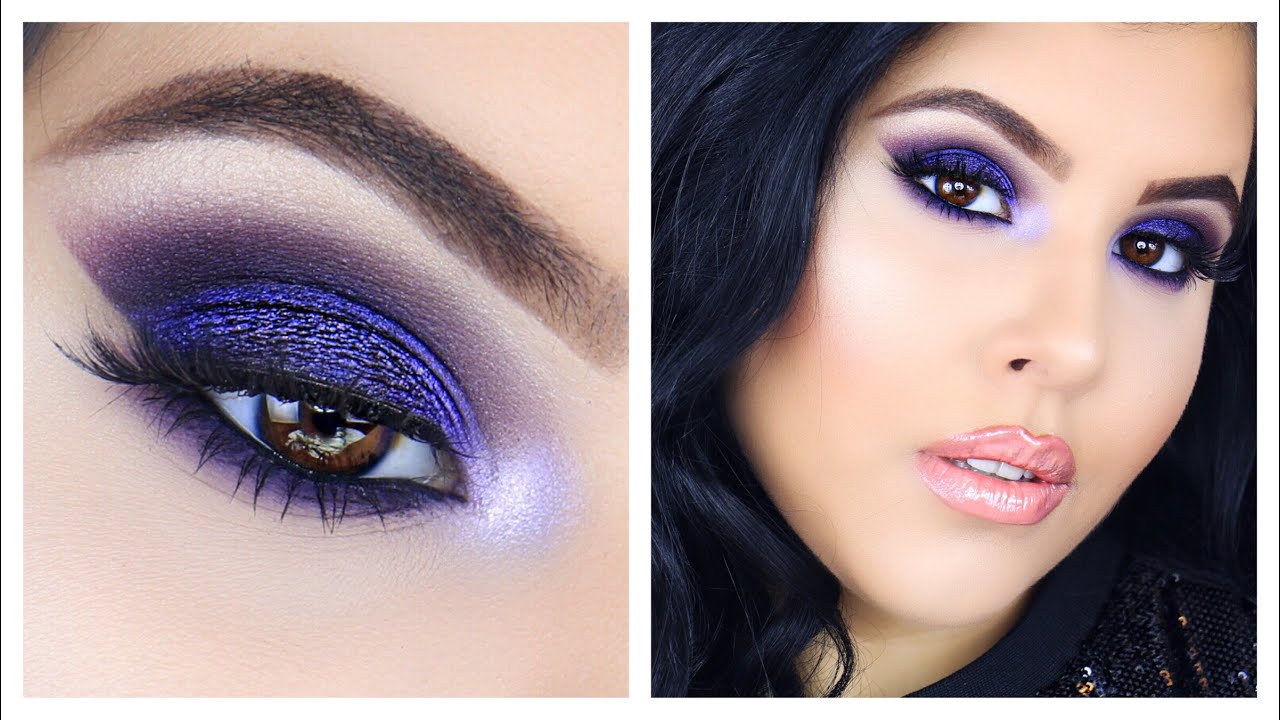Dramatic Purple Smokey Eye | Nelly Toledo