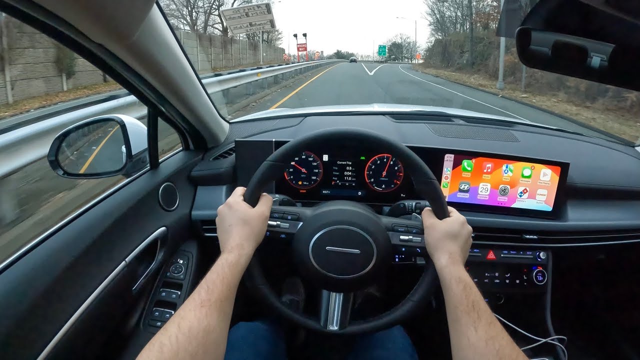 Тест-драйв Hyundai Sonata POV 2024 — идеальный рестайлинг!