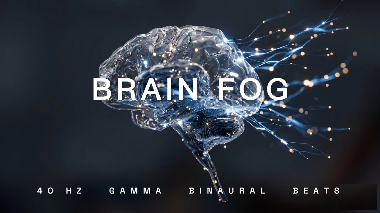 Clear Brain Fog &mdash; 40Hz Gamma Binaural Beats for Mental Clarity & Reset