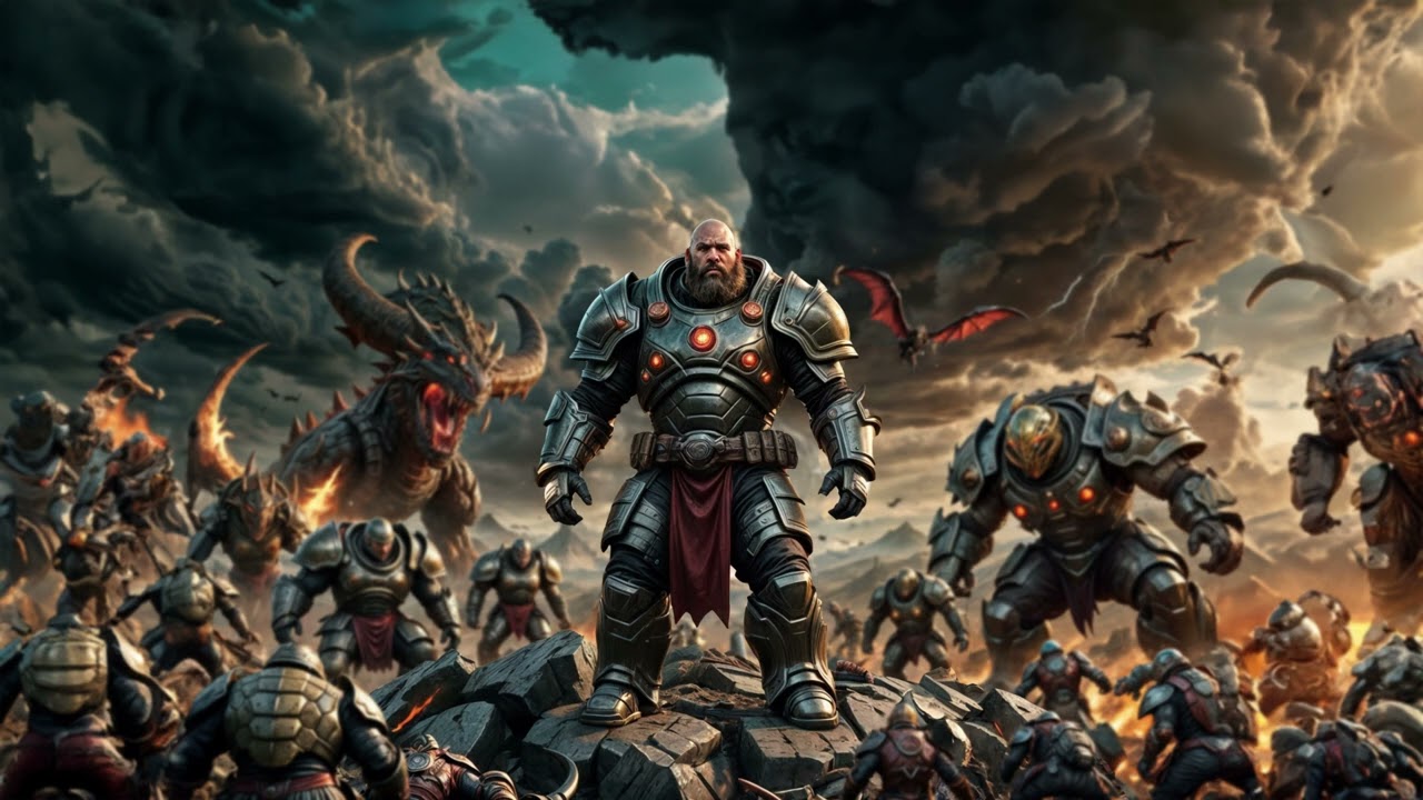 Badass King  - Slightly more visualy appealing version of AI generated music