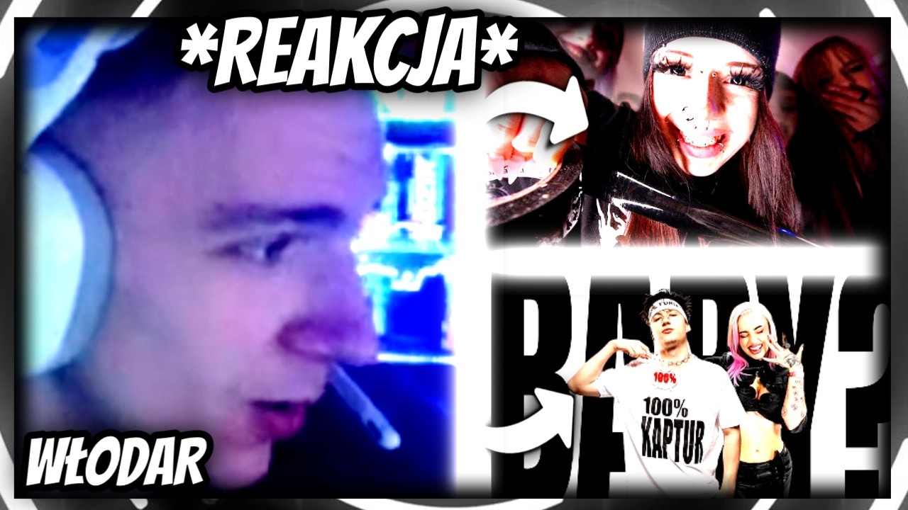 WŁODAR | REAKCJA NA Kaptur - BABY? feat. Fagata oraz Kotolga - SKM (REMIX)
