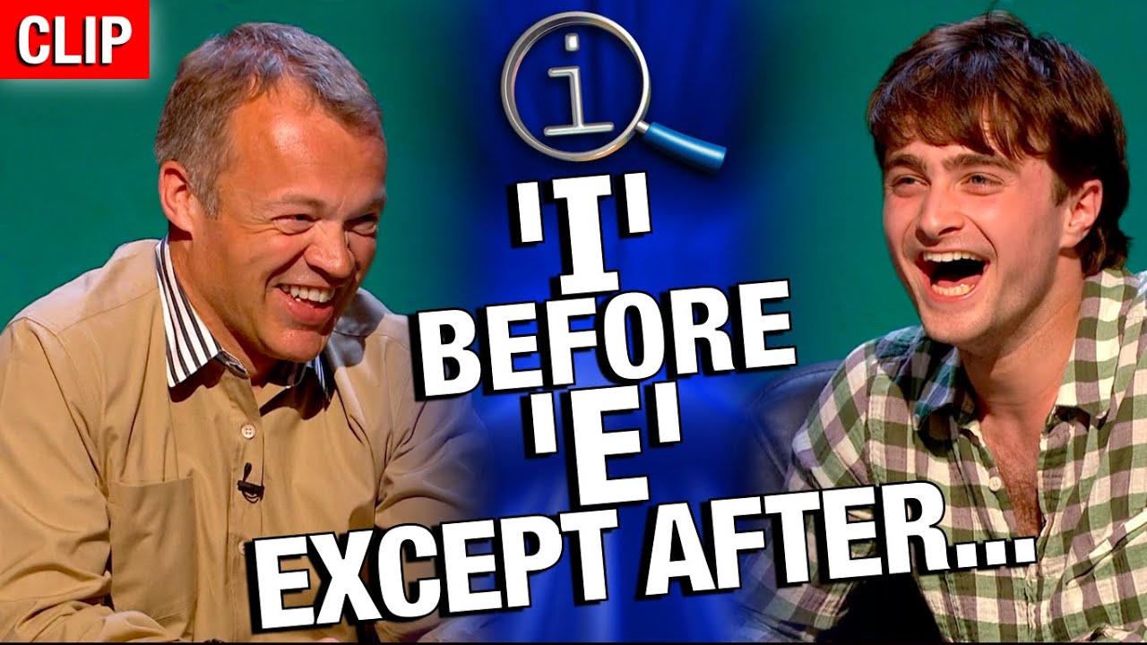 QI | 'I' Before 'E' Except After...