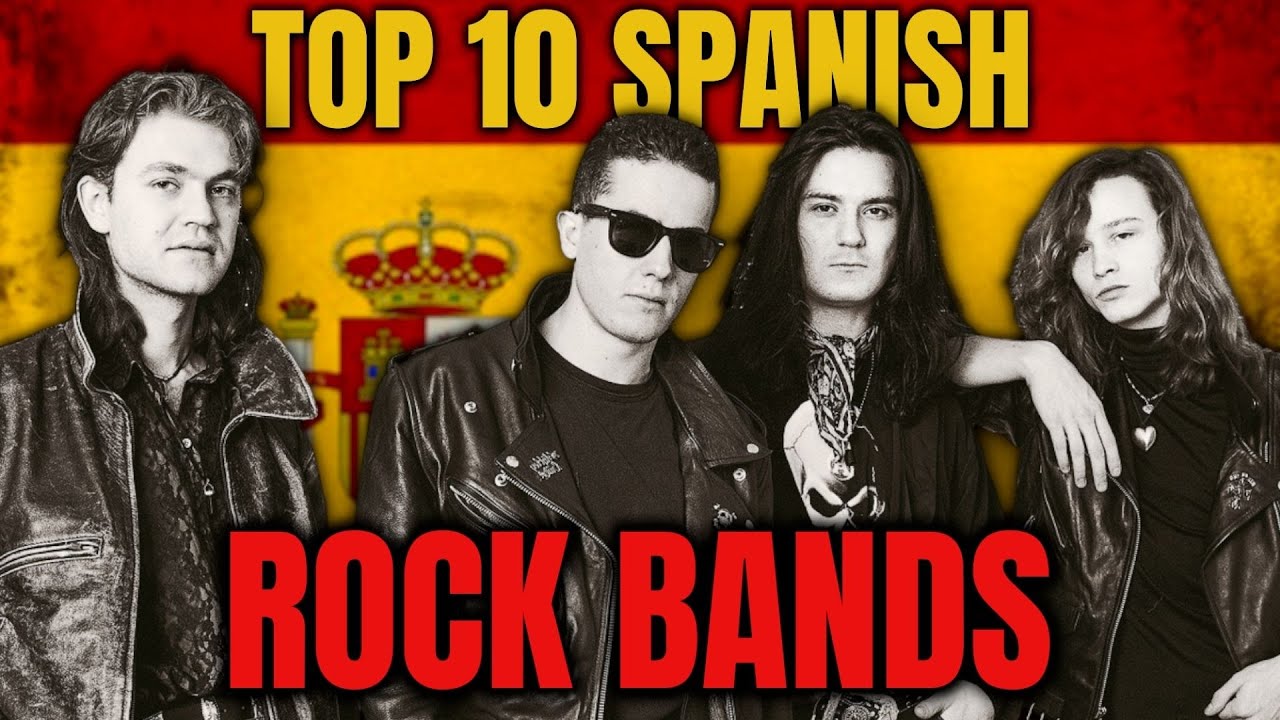 Top 10 SPANISH ROCK LEGENDS | Worldwide Series Part 1