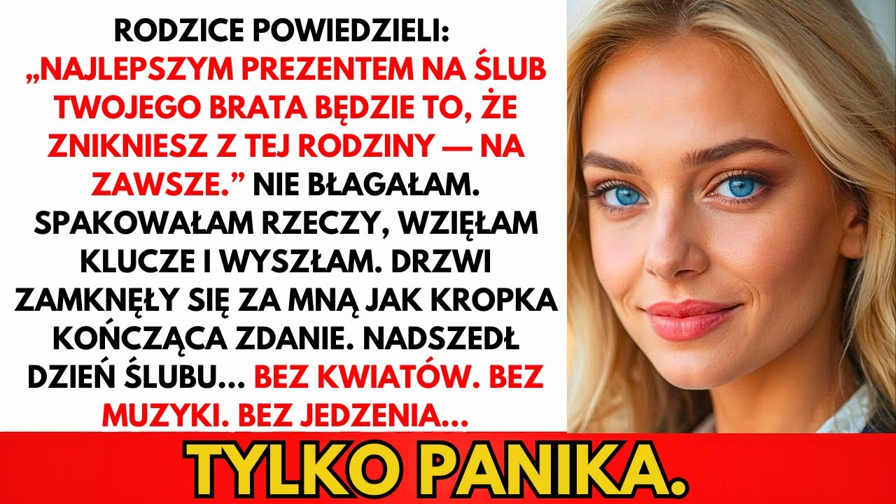Rodzice Drwili Ze Mnie: „W Dniu Ślubu Twojego Brata Lepiej, Żeby Cię Nie Było.” Więc…