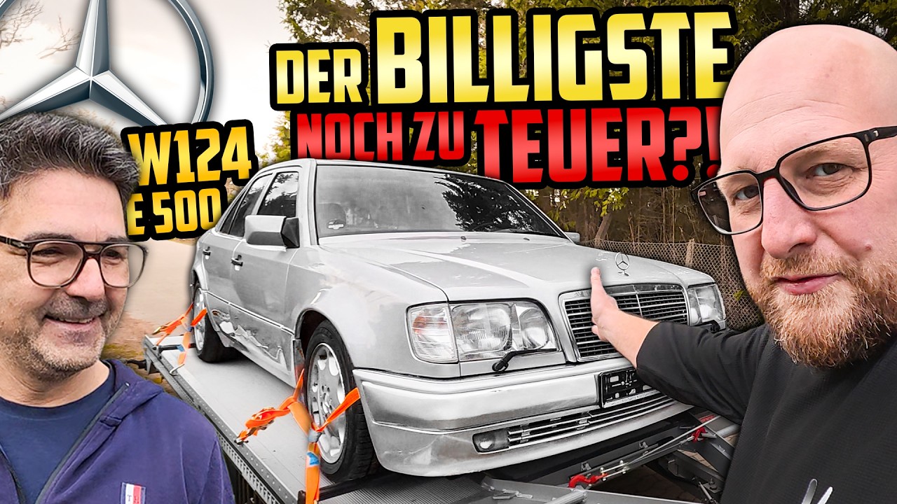 Am FALSCHEN ENDE GESPART? - Mercedes W124 E 500 - SCHWACHE H&uuml;lle & STARKES Herz!