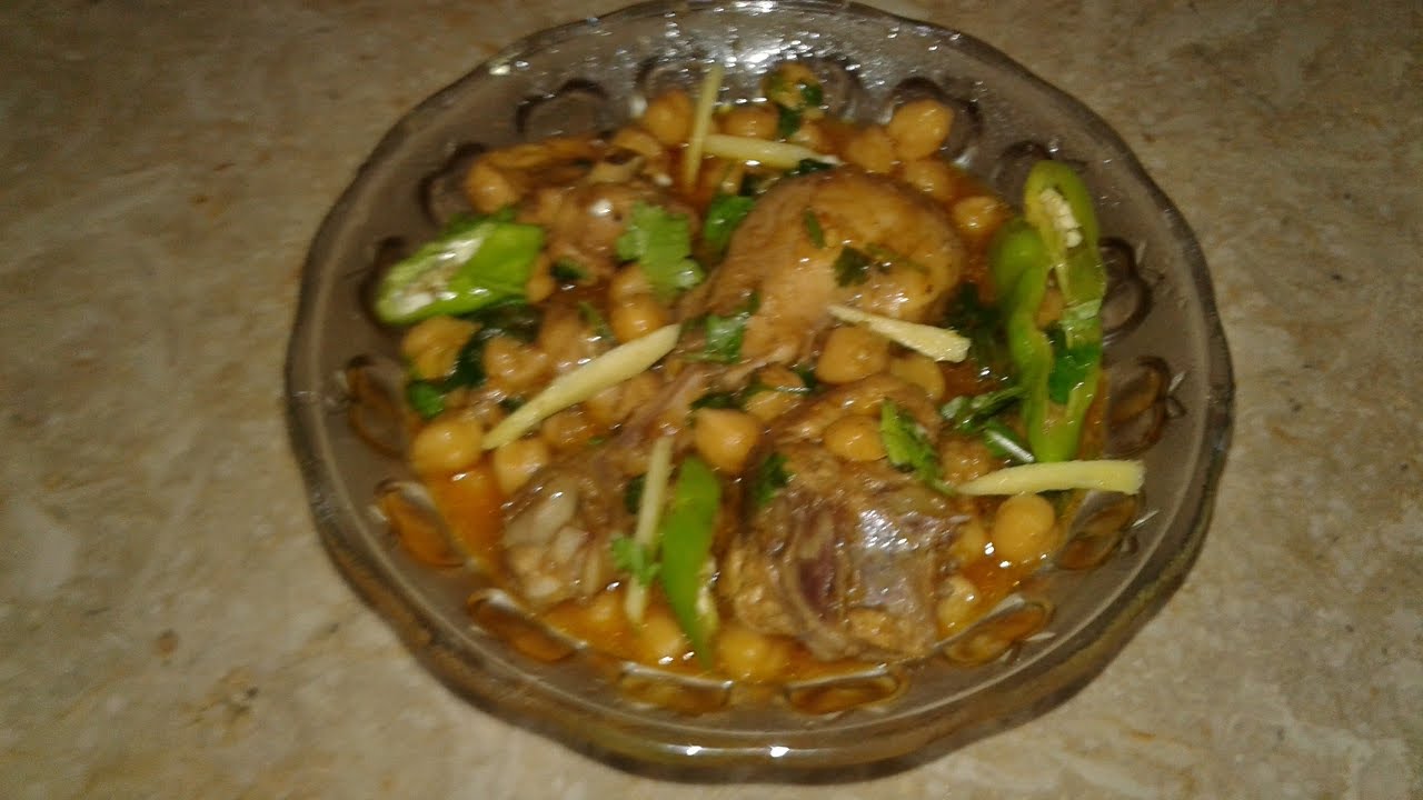 Lahori Murgh Cholay Homemade Recipe