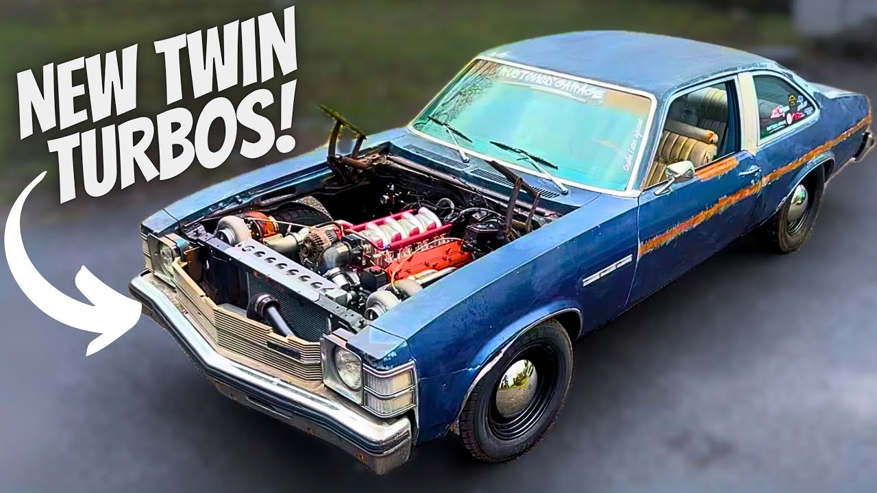 TWIN TURBO LS $200 Junkyard Sleeper получает большие турбины!!