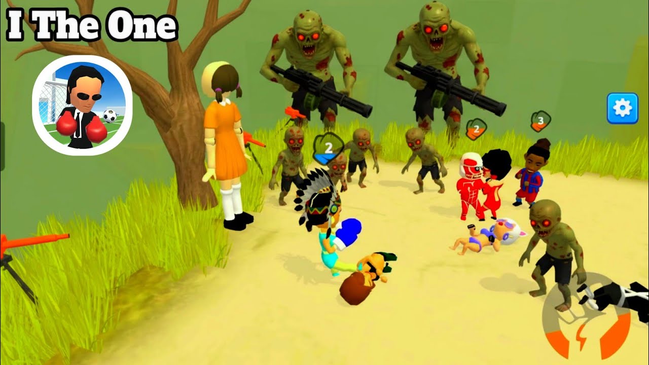 I The One Action Fighting - Squid Game Mode New Updates With Epic Fights - Gameplay 