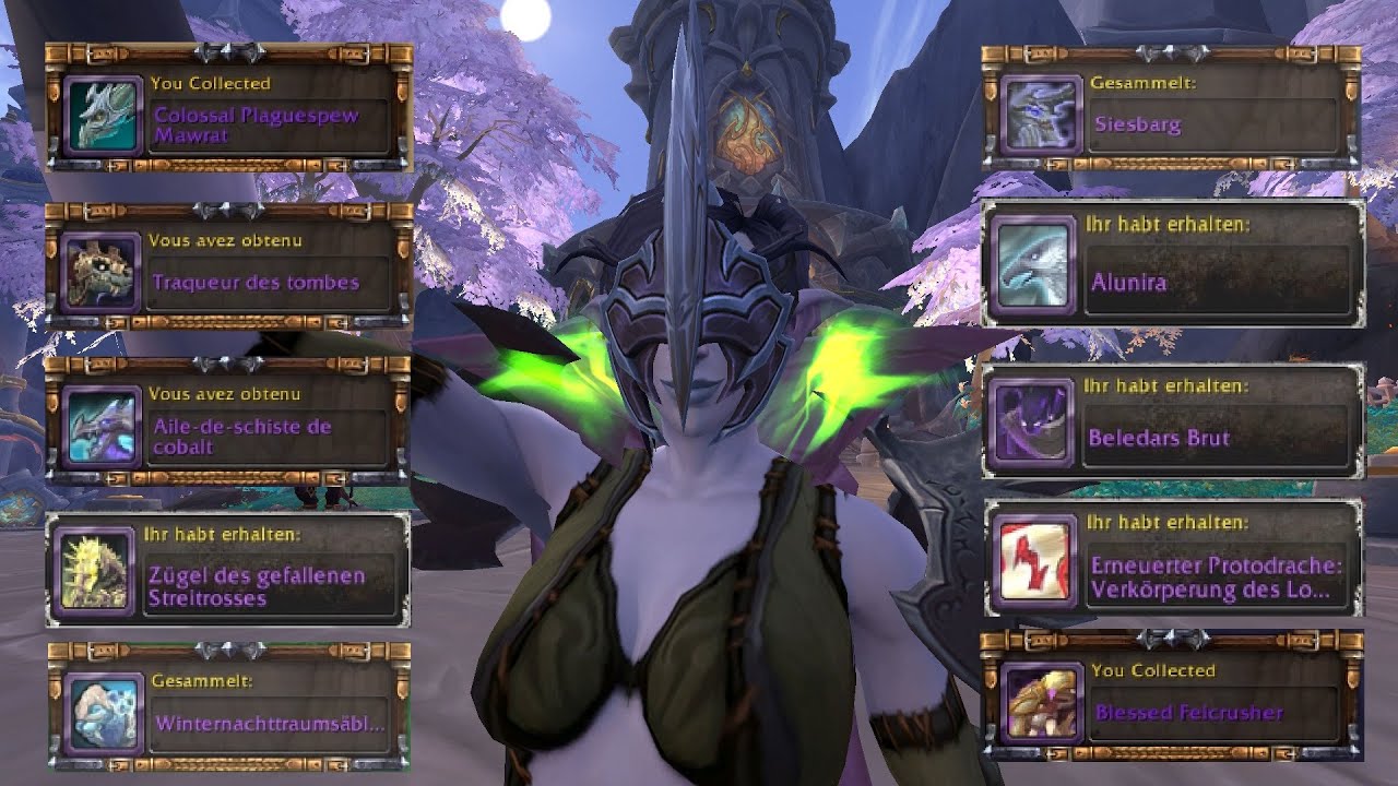 KjaerliCat - WoW Mount Drop Compilation Part 1