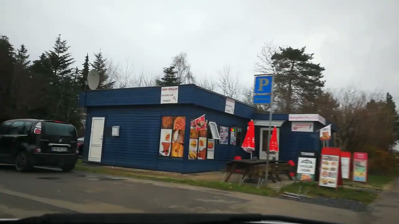 Driving from Gedesby to Gedser in Denmark. 08/12-2024