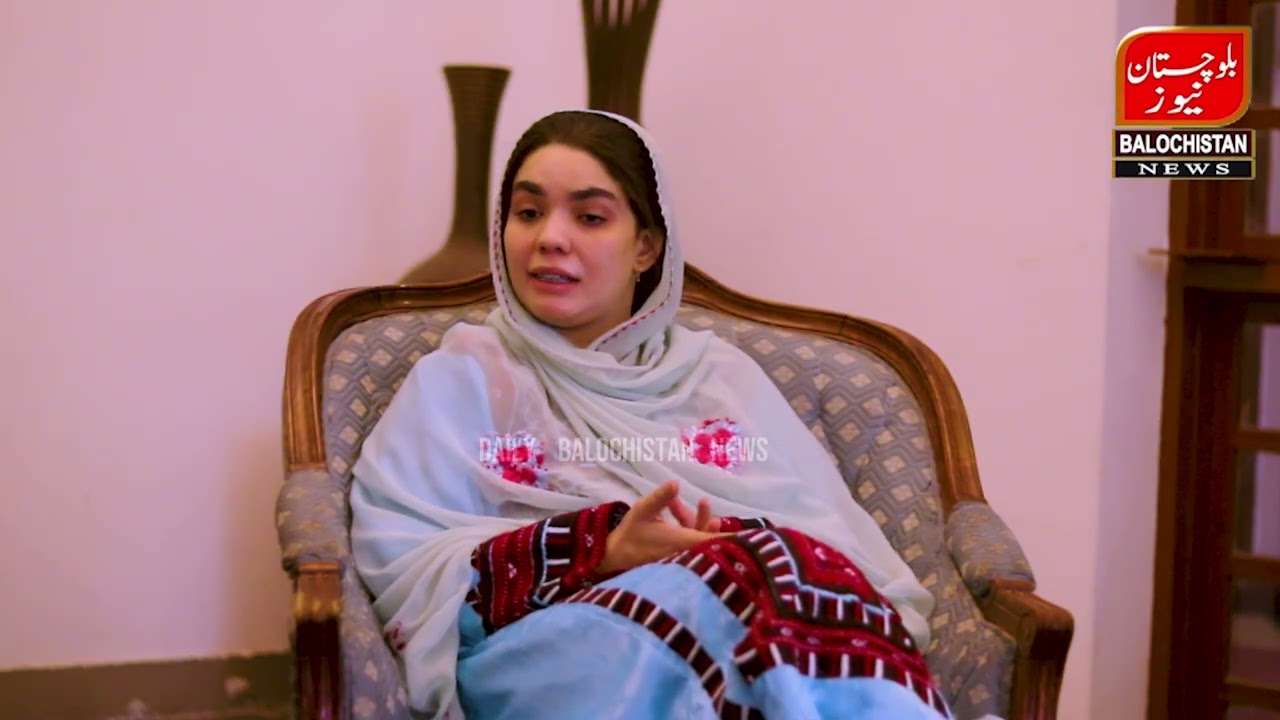 Member of Provincial Assembly National Party Kulsoom Niaz Baloch