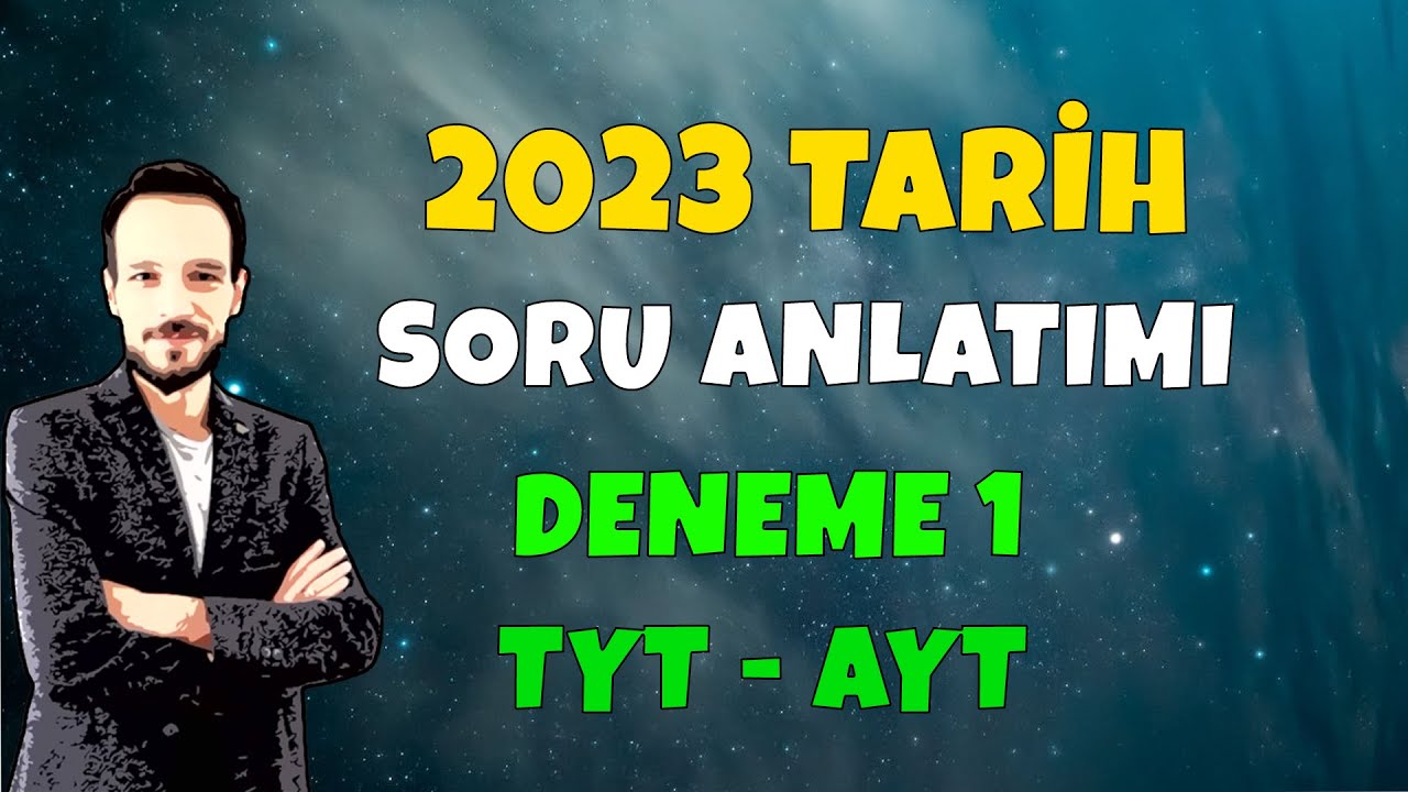 TYT TARİH DENEME SORU ÇÖZÜM KAMPI DENEME 1