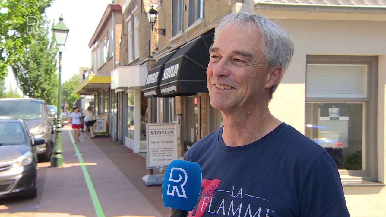 Ondernemers Numansdorp hebben eindelijk hun straatstickers
