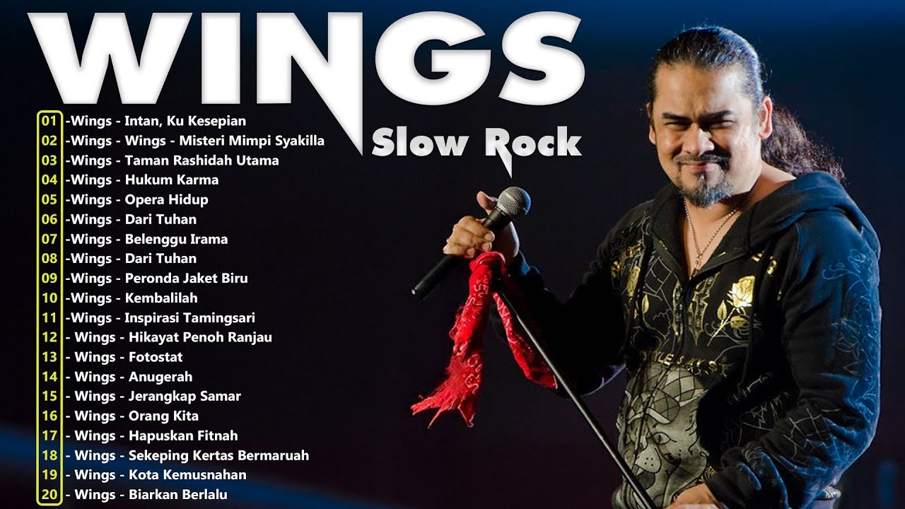 🎸 Wings Band Legend | Kumpulan Lagu Terbaik Wings – Slow Rock Malaysia 80an 90an