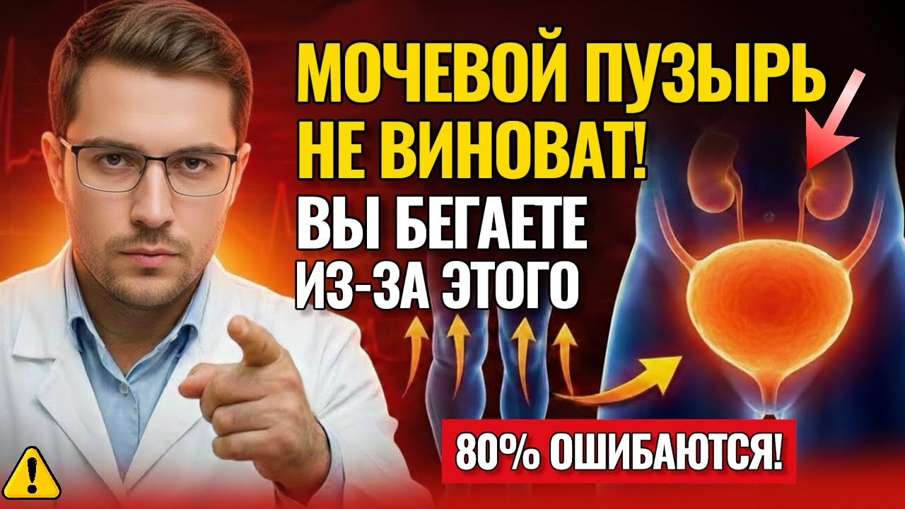 МОЧЕВОЙ ПУЗЫРЬ УСПОКОИТСЯ! Вы перестанете бегать в туалет по ночам, если сделаете это | ЛАЙФХАК