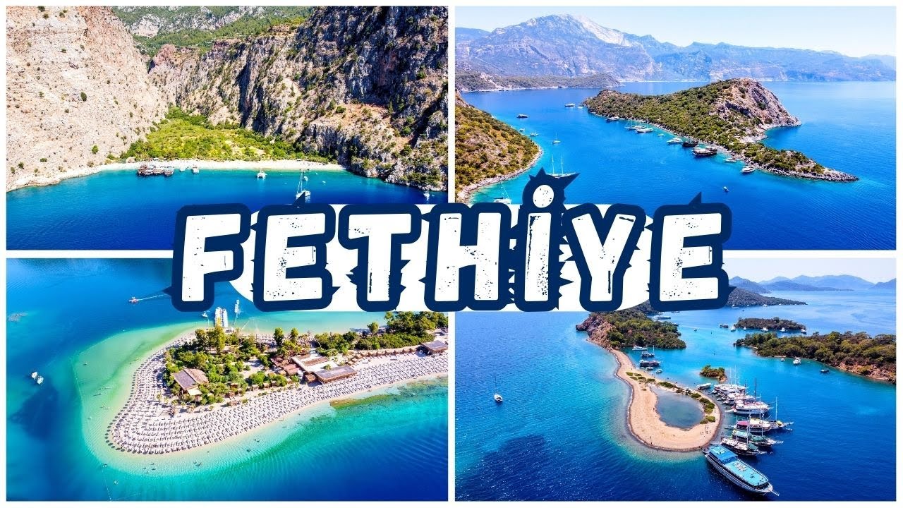 Fethiye'yi Gökyüzünden Keşfedin - Harika Dron Görüntüleriyle Fethiye Koyları - Muğla Fethiye Turkey
