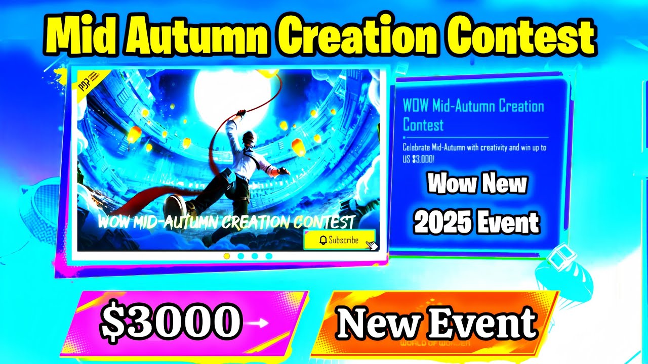 Wow Mid Autumn Creation Contest | Mid Autumn Contest|Mid Autumn Theme|How To Make WoW Mid Autumn Map