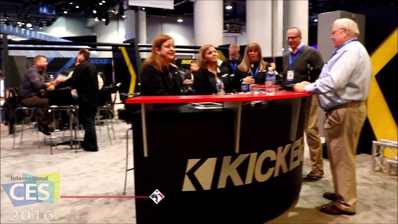 The Kicker Booth at CES 2016 -  Big 5 Electronics