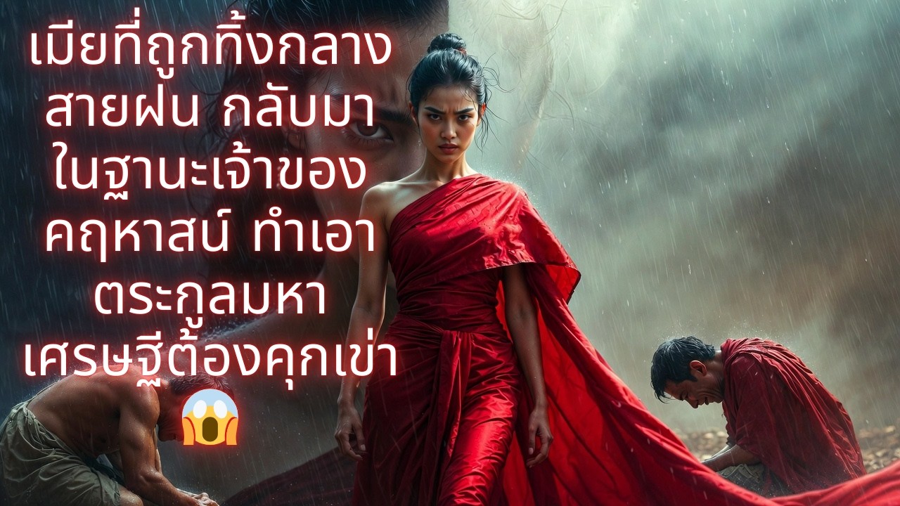 เมียที่ถูกทิ้งกลางสายฝน กลับมาในฐานะเจ้าของคฤหาสน์ ทำเอาตระกูลมหาเศรษฐีต้องคุกเข่า 😱