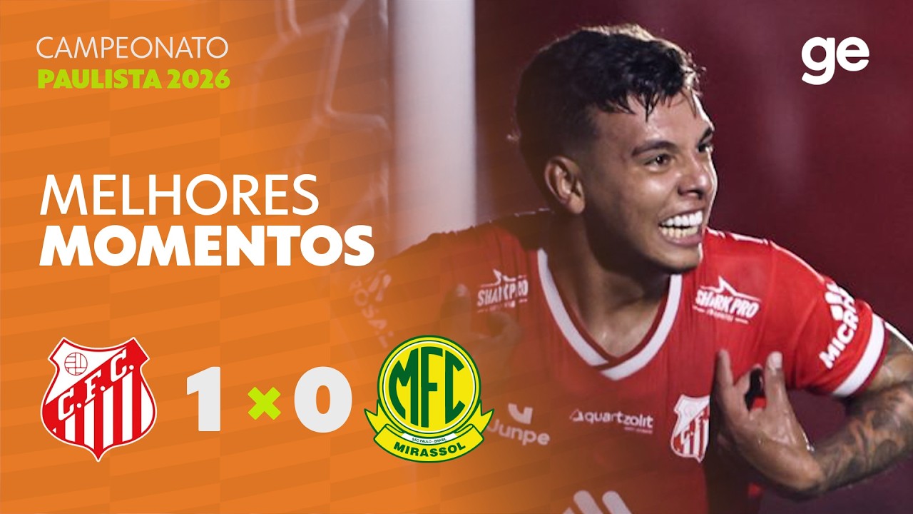 CAPIVARIANO 1 X 0 MIRASSOL | MELHORES MOMENTOS | 7&ordf; RODADA | CAMPEONATO PAULISTA | ge.globo