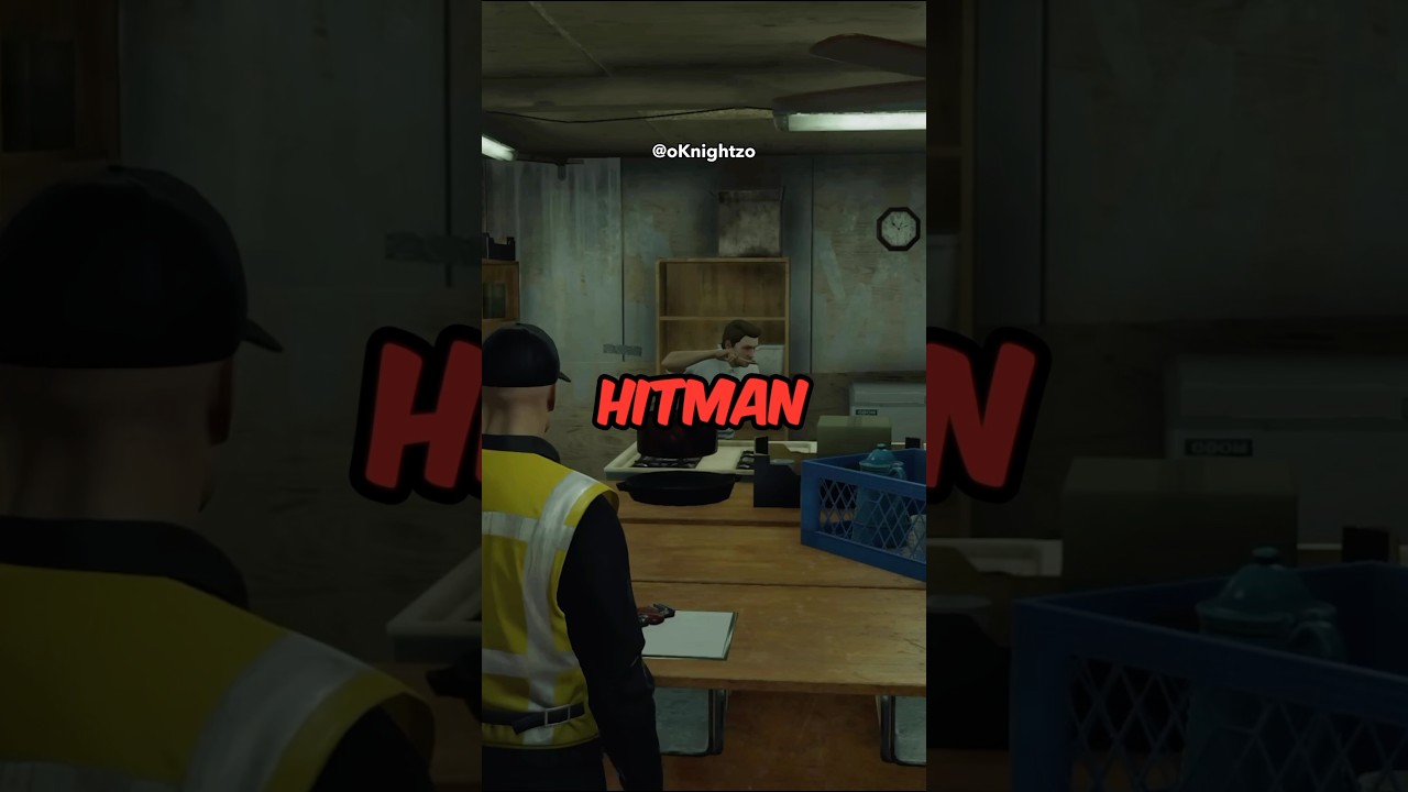 А вы знали эту сумасшедшую деталь в Hitman 3? #видеоигры #hitman #hitmantrilogy #пасхалки