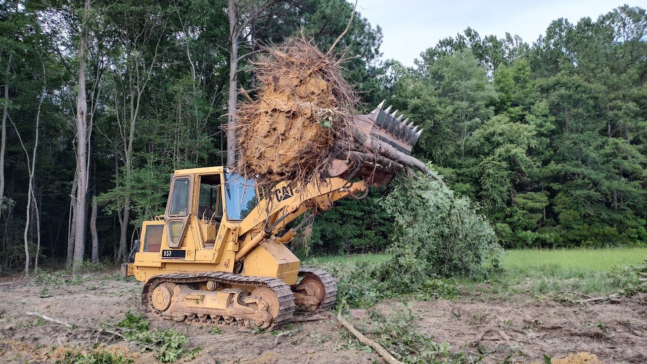 Clearing Back My Field Lines With The New Loader