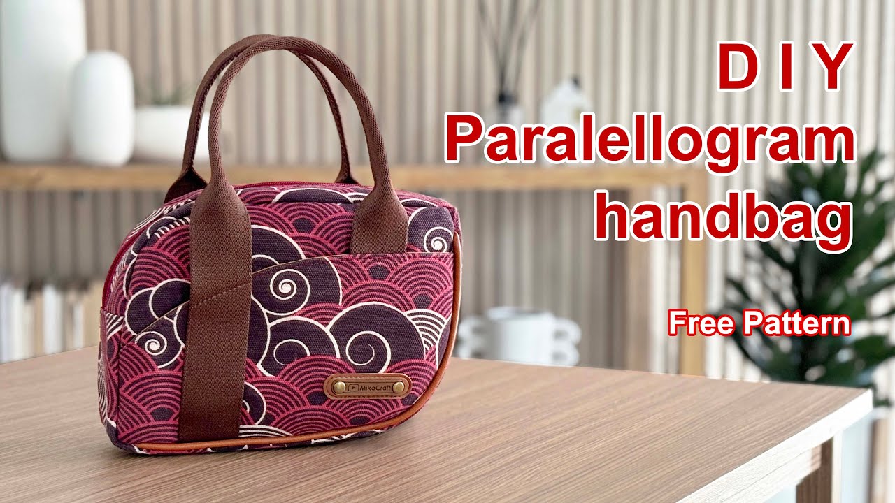 DIY Parra Handbag - Free pattern and tutorial by Miko Craft