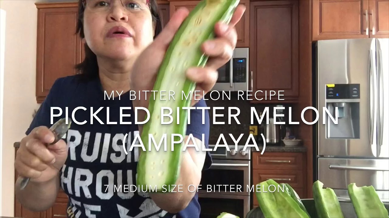 Pickled Bitter Melon #bittergourd #pickledvegetables #pickledbittergourd #vegetarian