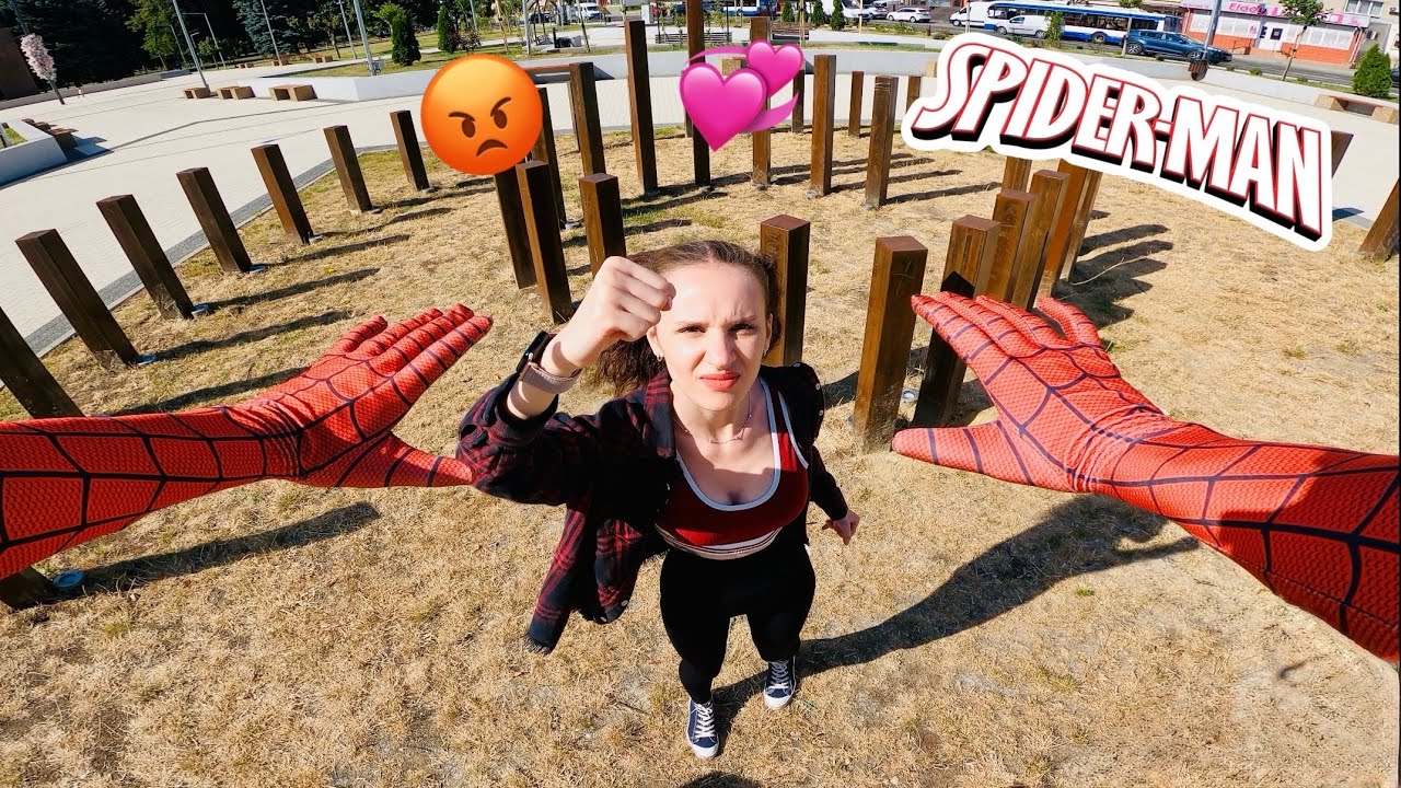 TOP 5 BEST SPIDER-MAN ESCAPING ANGRY AND CRAZY GIRL IN LOVE (FANNY Parkour POV)@Piro.j0k 