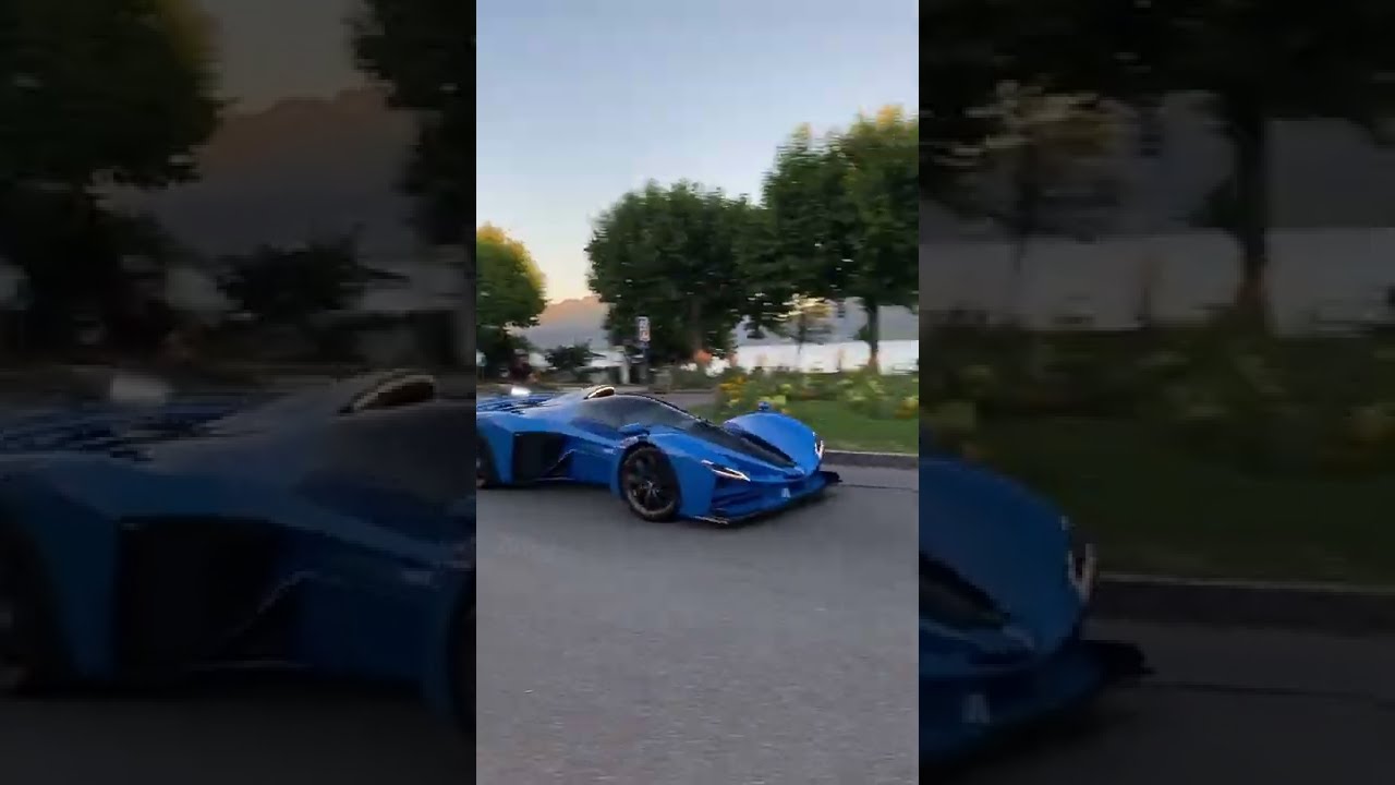 Delage d12 unique supercar rolling streets