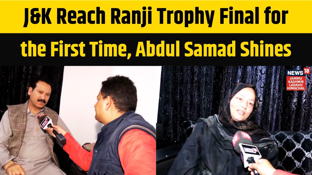 Jammu and Kashmir Reach Ranji Trophy Final for the First Time, Abdul Samad Shines |News18 JKLH |N18V