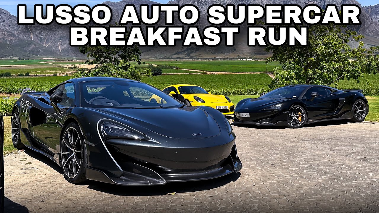Более 40 суперкаров захватили Кейп-Код | Завтрак с суперкарами от Lusso Auto