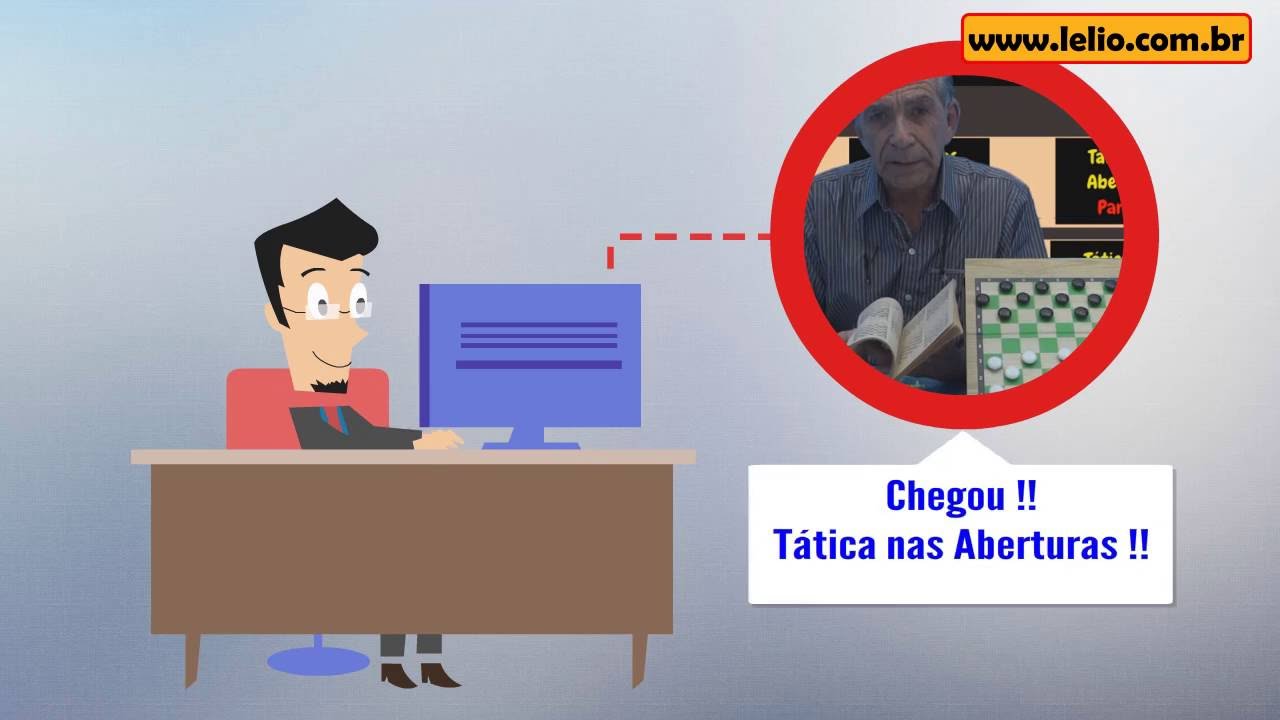 Curso T&aacute;tica nas Aberturas um Curso com L&eacute;lio Sarcedo