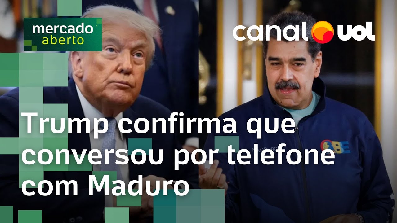 Donald Trump afirma que conversou por telefone com Nicolás Maduro