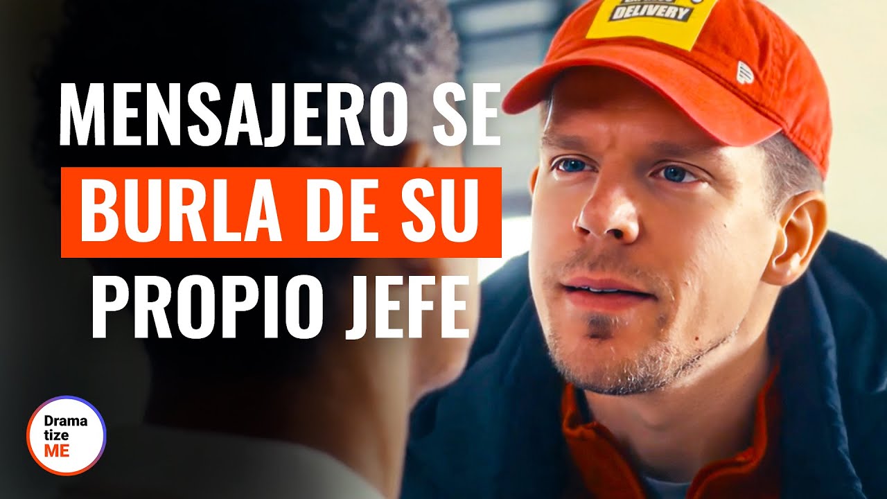 Mensajero se burla de su propio jefe | @DramatizeMeEspanol
